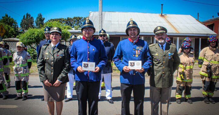 Homenaje a los Bomberos de Nacimiento por su valentía y compromiso